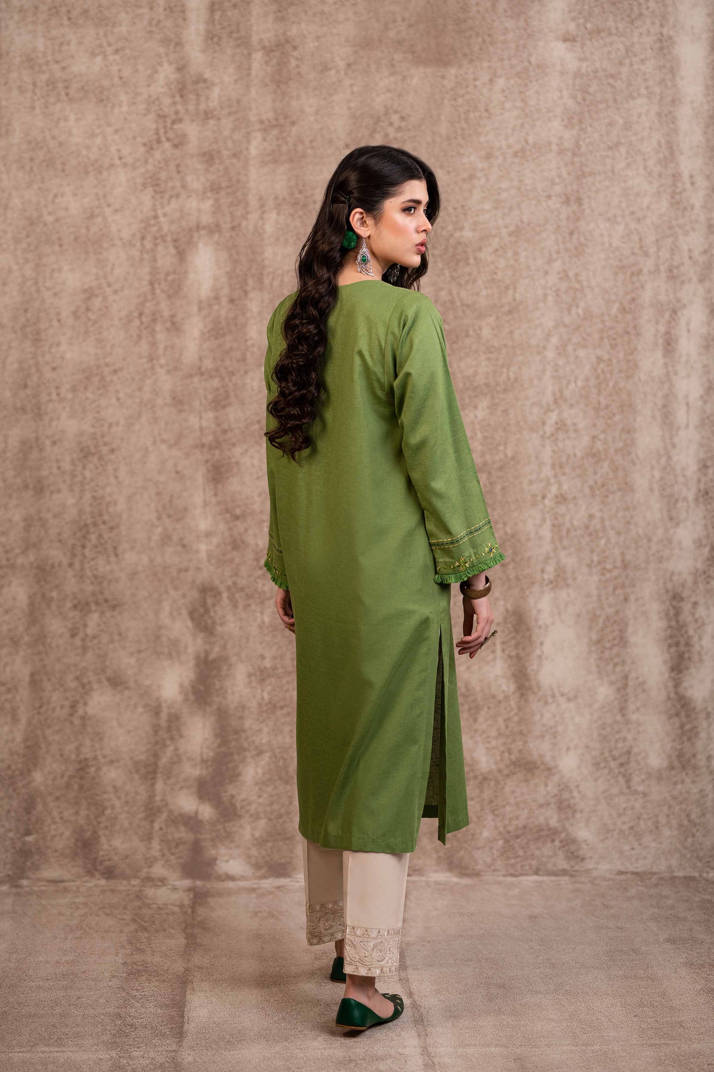 Nishat Linen - Embroidered Shirt - PW23-31