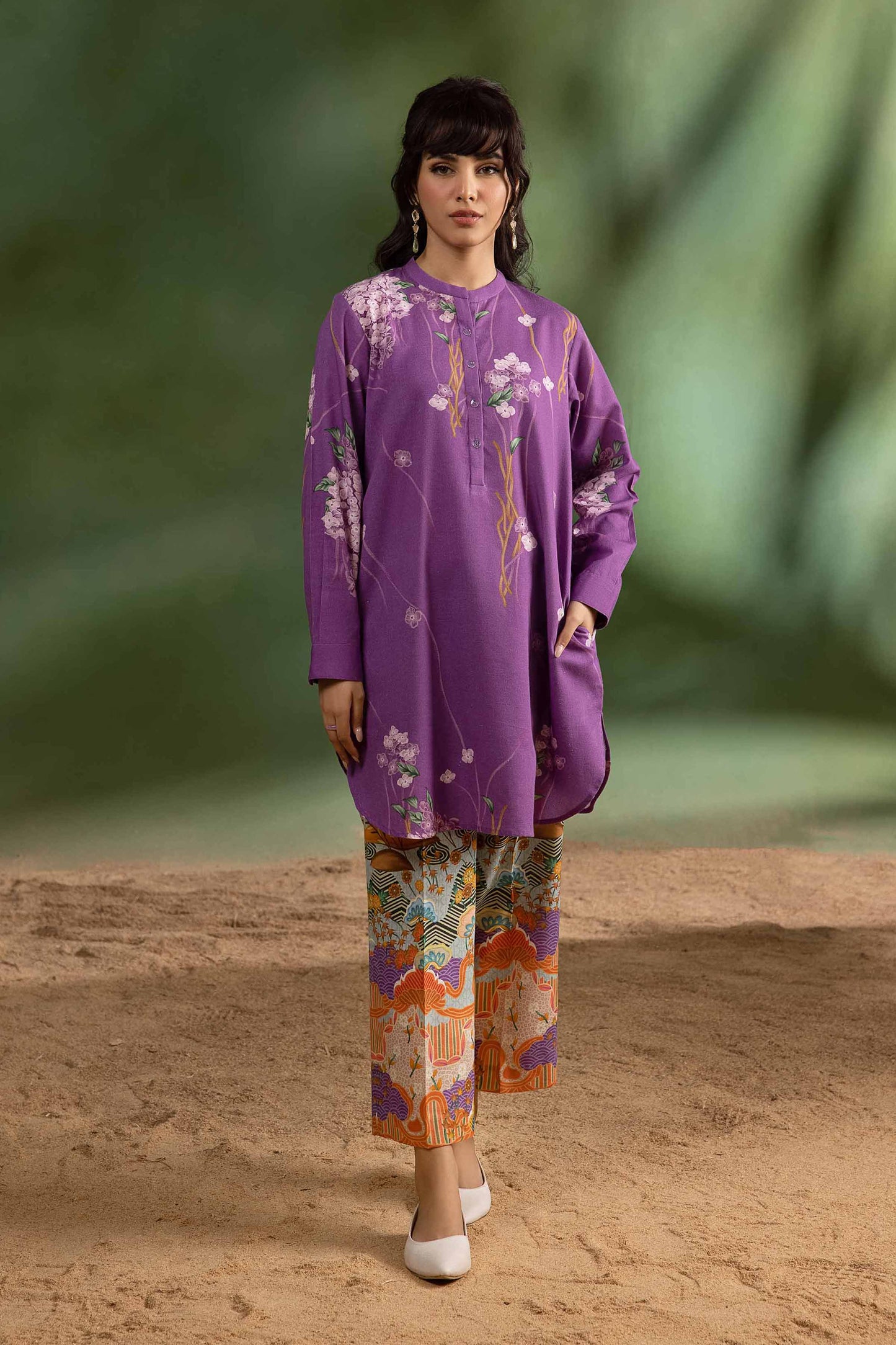 Nishat Linen - 2 Piece - Printed Suit - PW23-311