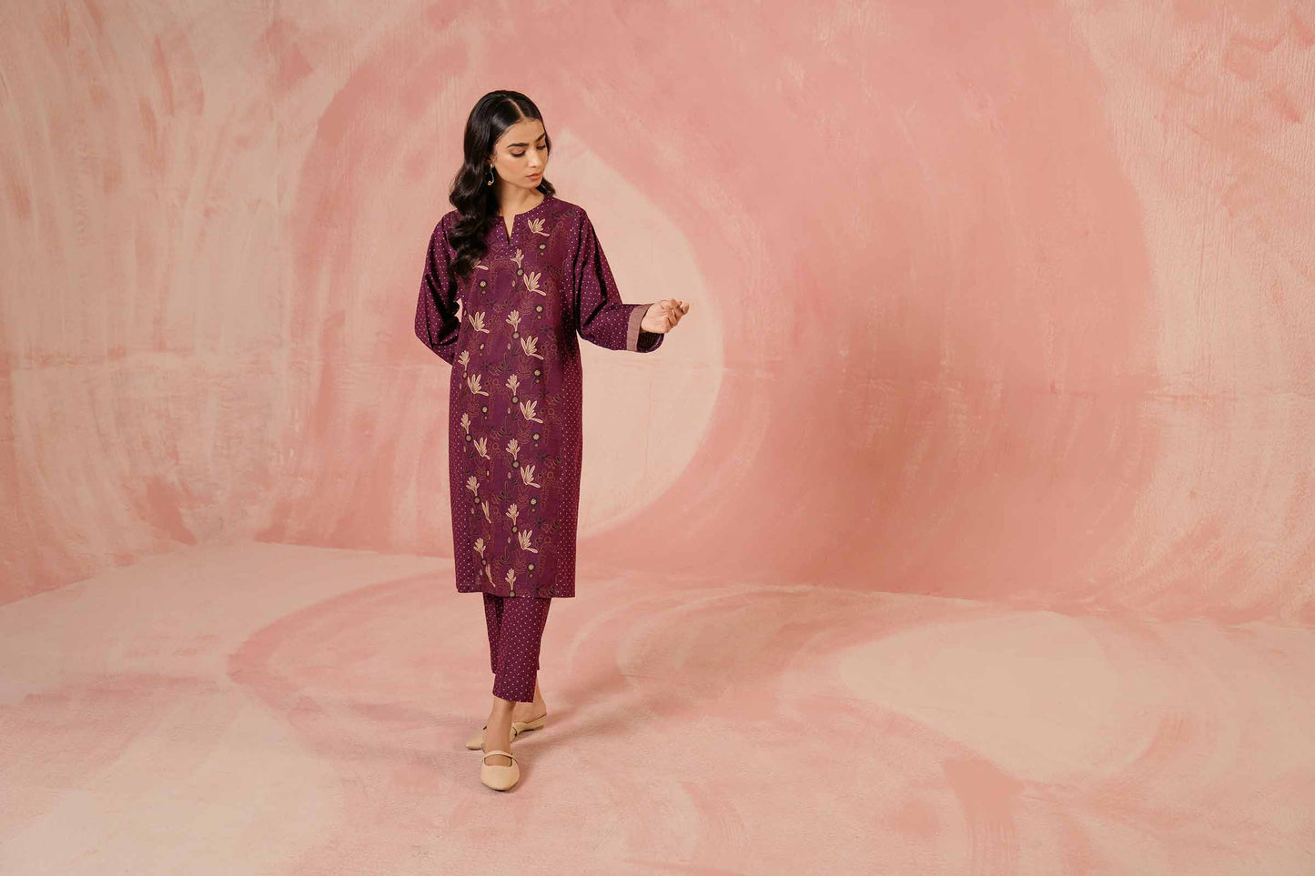 Nishat Linen - 2 Piece - Printed Suit - PW23-312