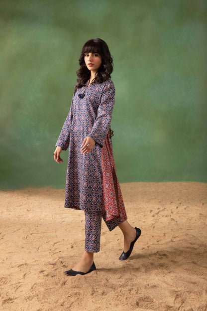 Nishat Linen - 2 Piece - Printed Suit - PW23-314