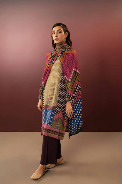 Nishat Linen - 3 Piece - Printed Suit - PW23-316