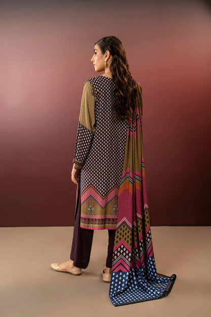 Nishat Linen - 3 Piece - Printed Suit - PW23-316