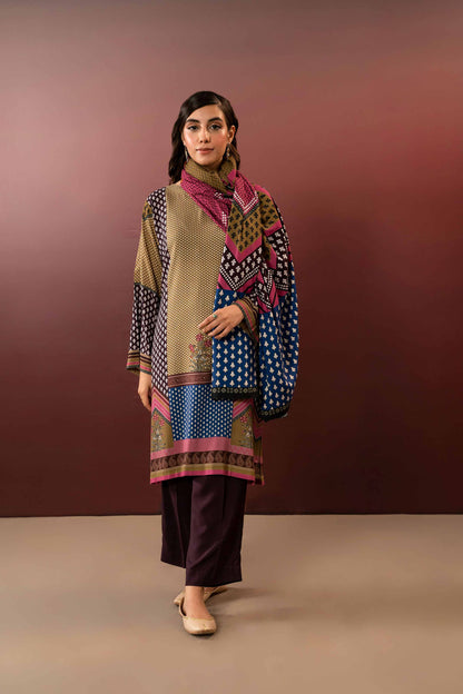 Nishat Linen - 3 Piece - Printed Suit - PW23-316
