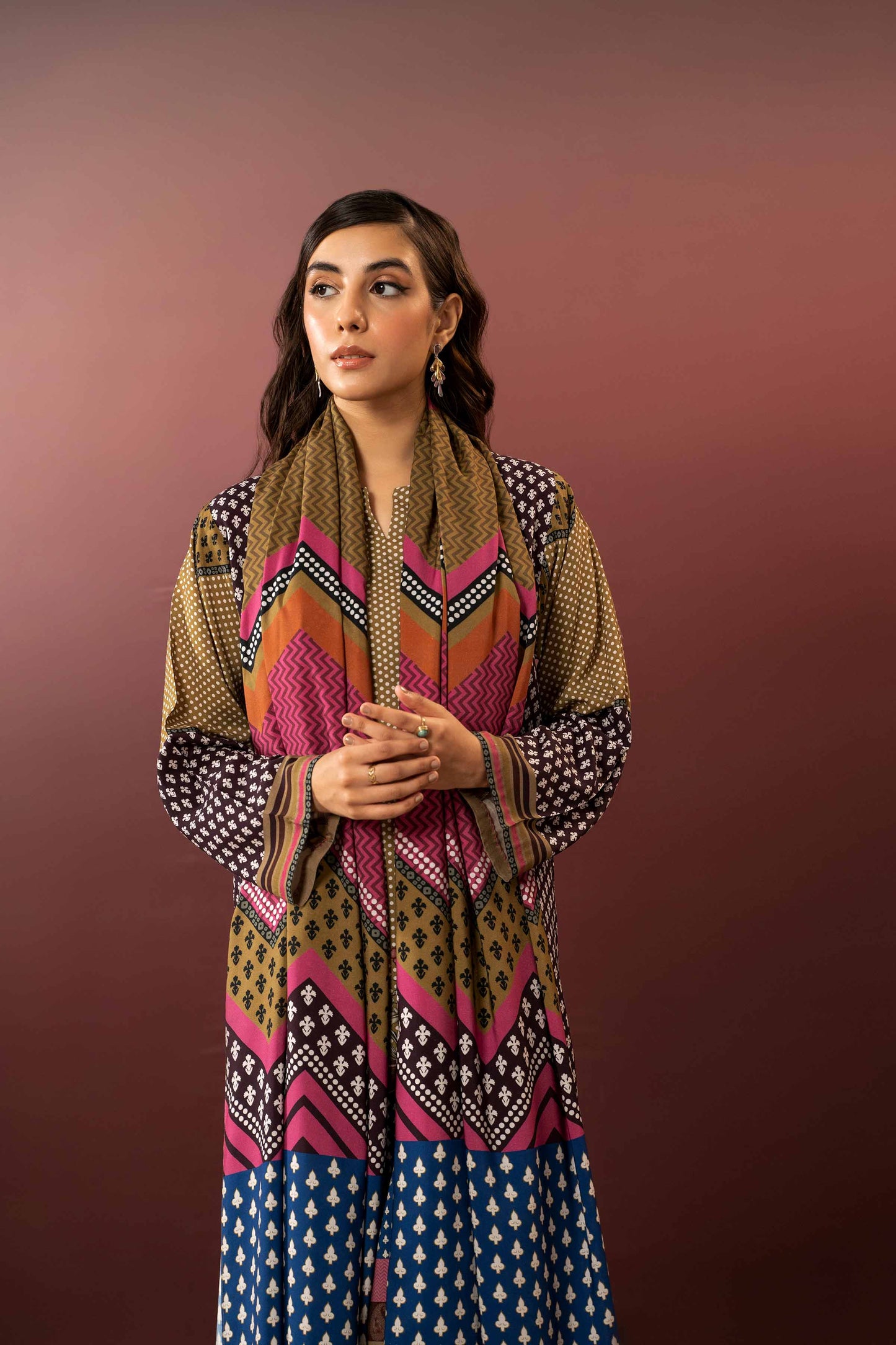 Nishat Linen - 3 Piece - Printed Suit - PW23-316