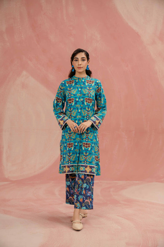 Nishat Linen - 2 Piece - Printed Suit - PW23-319