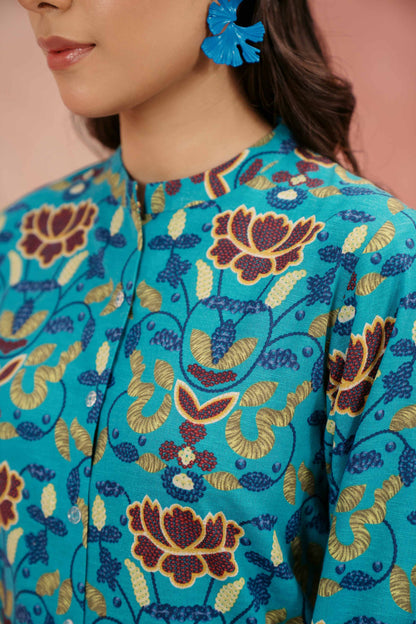 Nishat Linen - 2 Piece - Printed Suit - PW23-319