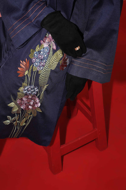 Nishat Linen - Embroidered Shirt - PW23-32