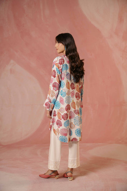Nishat Linen - Printed Shirt - PW23-322