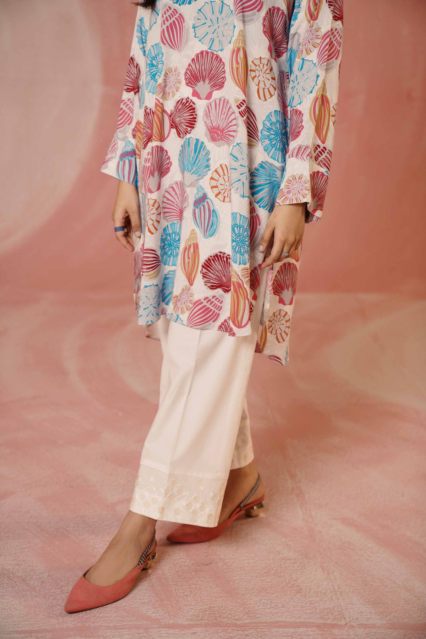 Nishat Linen - Printed Shirt - PW23-322