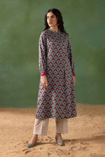 Nishat Linen - Printed Shirt - PW23-323