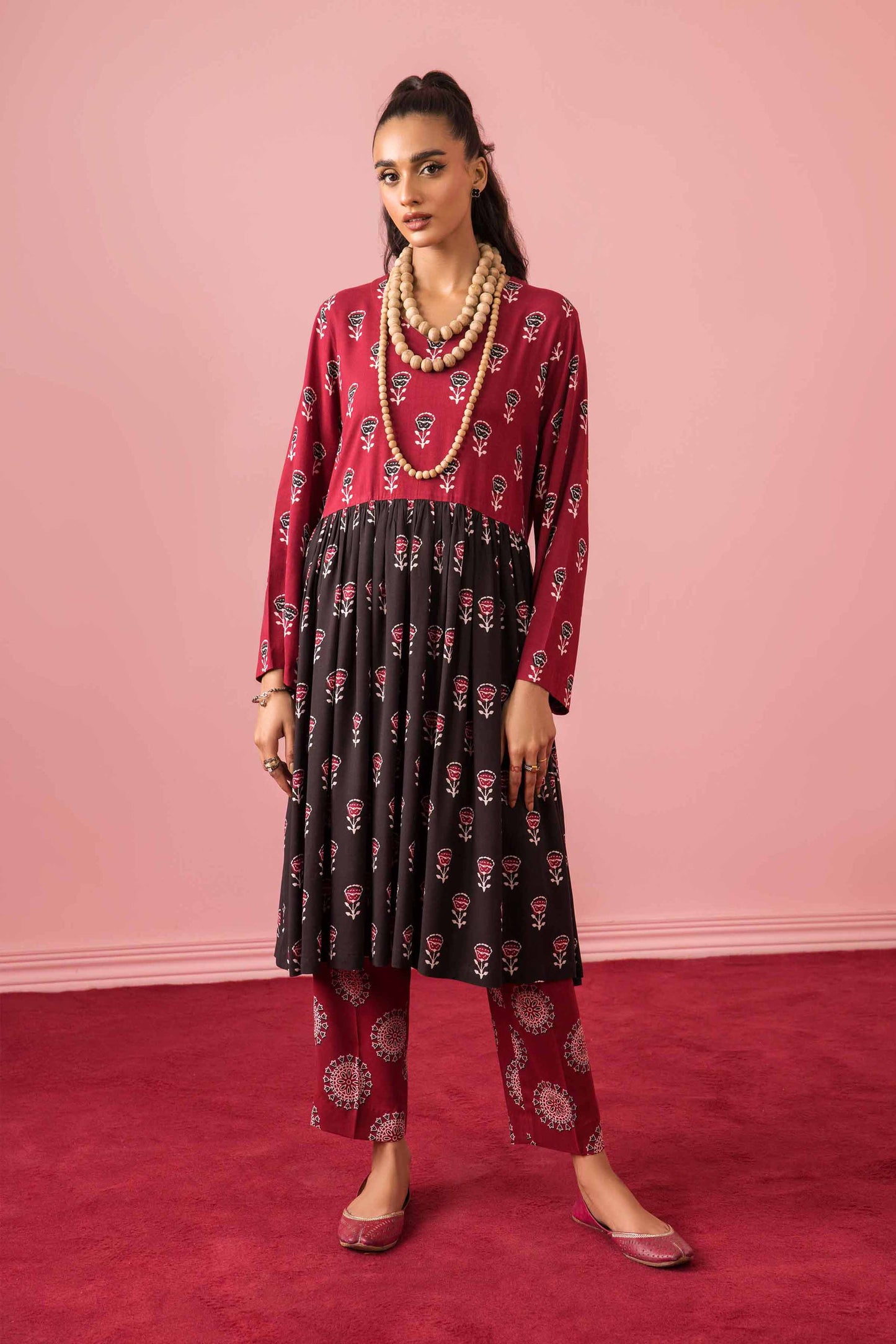 Nishat Linen - 2 Piece - Printed Suit - PW23-329