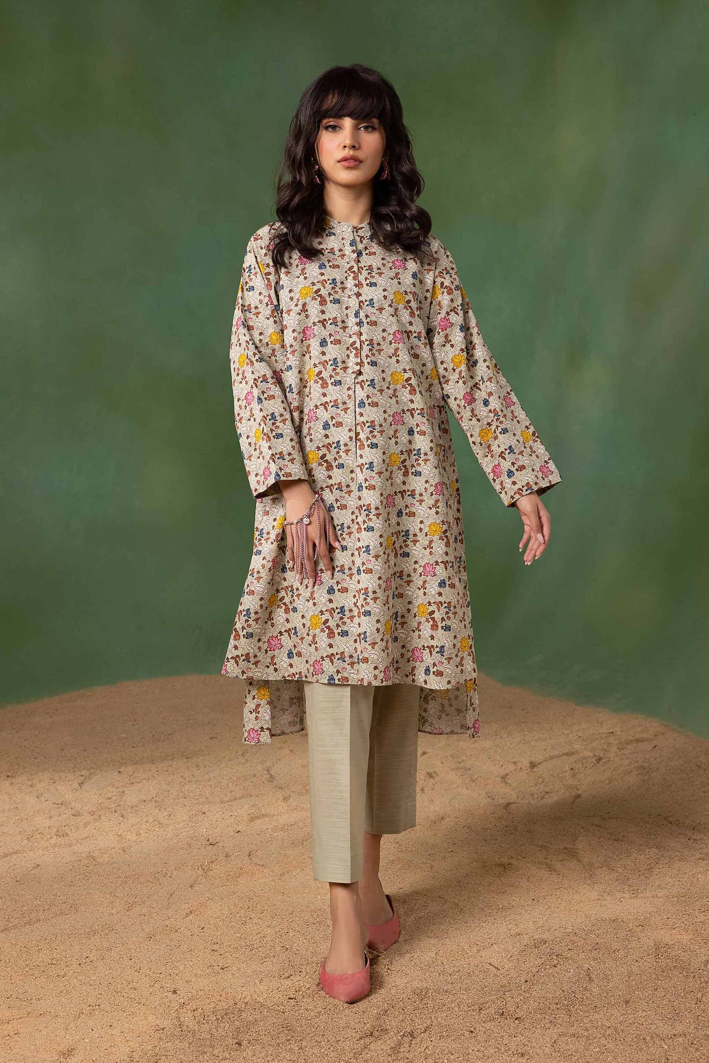 Nishat Linen - 2 Piece - Printed Suit - PW23-330