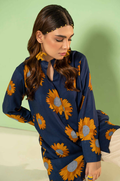 Nishat Linen - Printed Shirt - PW23-334