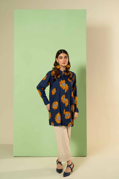 Nishat Linen - Printed Shirt - PW23-334