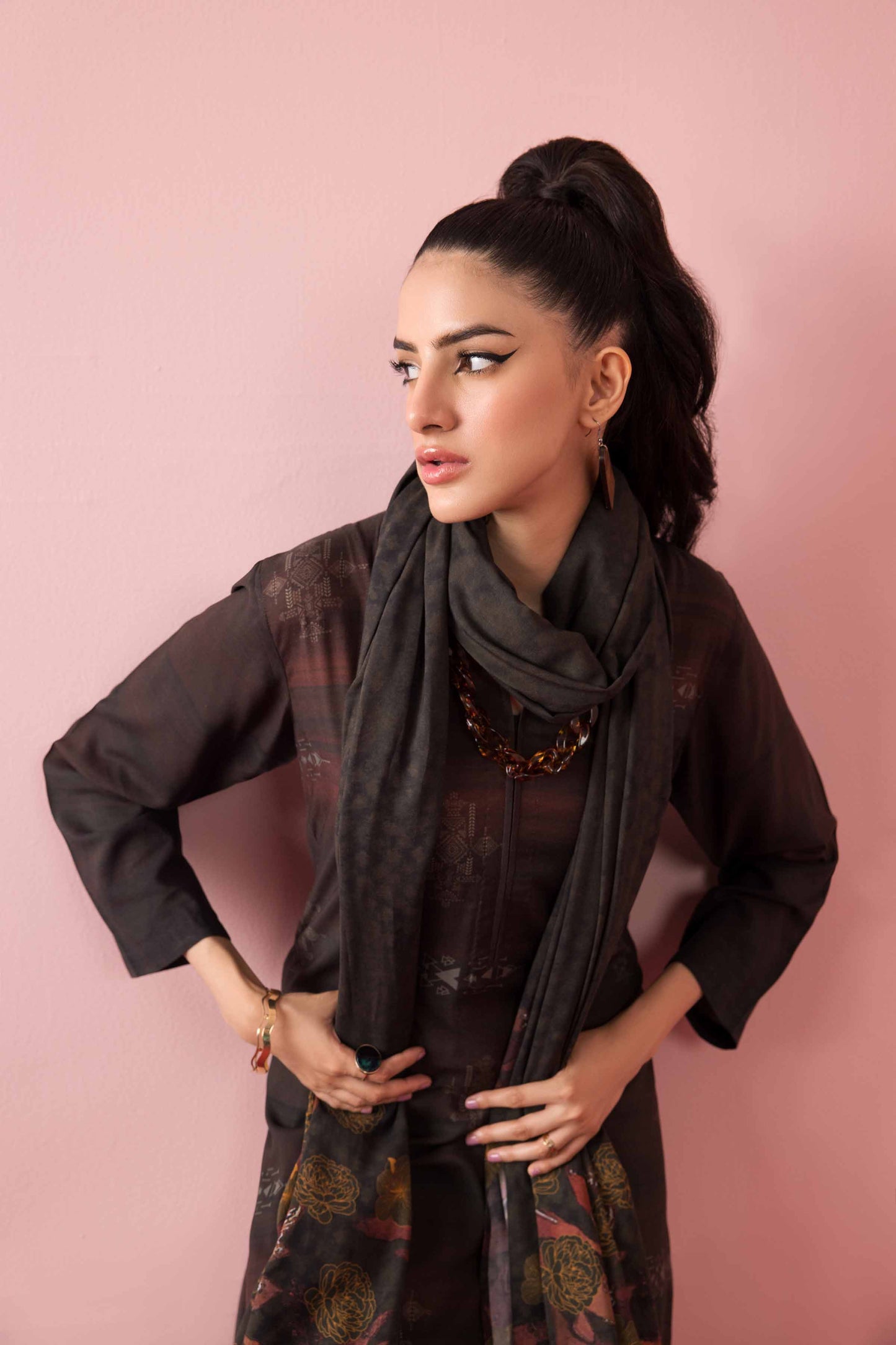 Nishat Linen - 3 Piece - Printed Suit - PW23-335