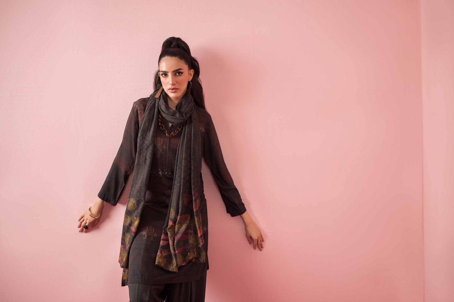 Nishat Linen - 3 Piece - Printed Suit - PW23-335
