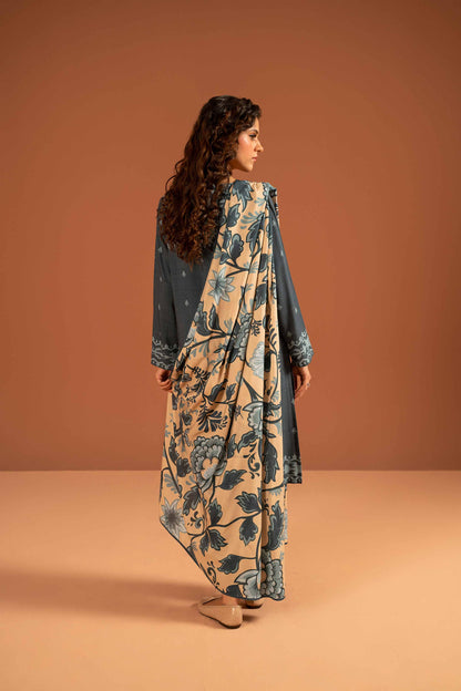 Nishat Linen - 3 Piece - Printed Suit - PW23-338