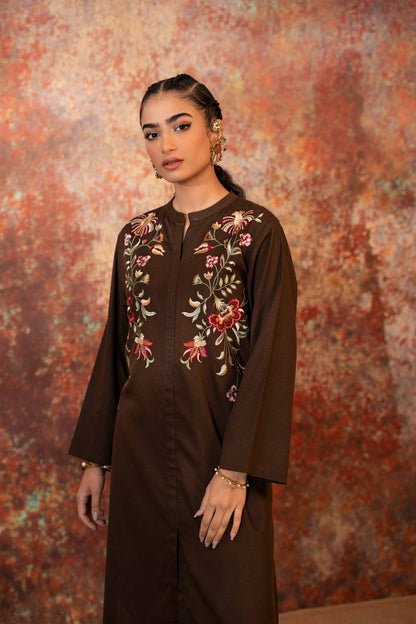 Nishat Linen - Embroidered Shirt - PW23-34