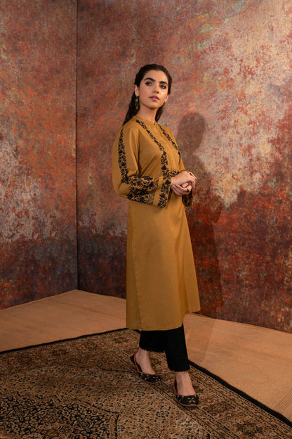 Nishat Linen - Embroidered Shirt - PW23-35