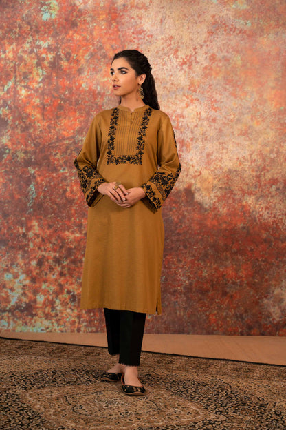 Nishat Linen - Embroidered Shirt - PW23-35
