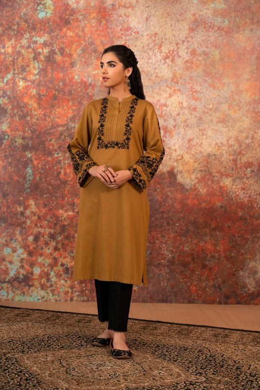 Nishat Linen - Embroidered Shirt - PW23-35