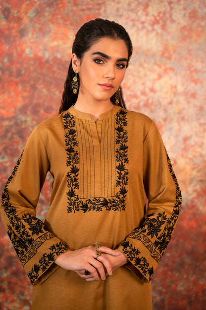 Nishat Linen - Embroidered Shirt - PW23-35