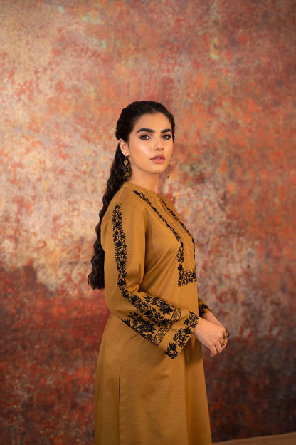 Nishat Linen - Embroidered Shirt - PW23-35