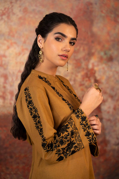 Nishat Linen - Embroidered Shirt - PW23-35