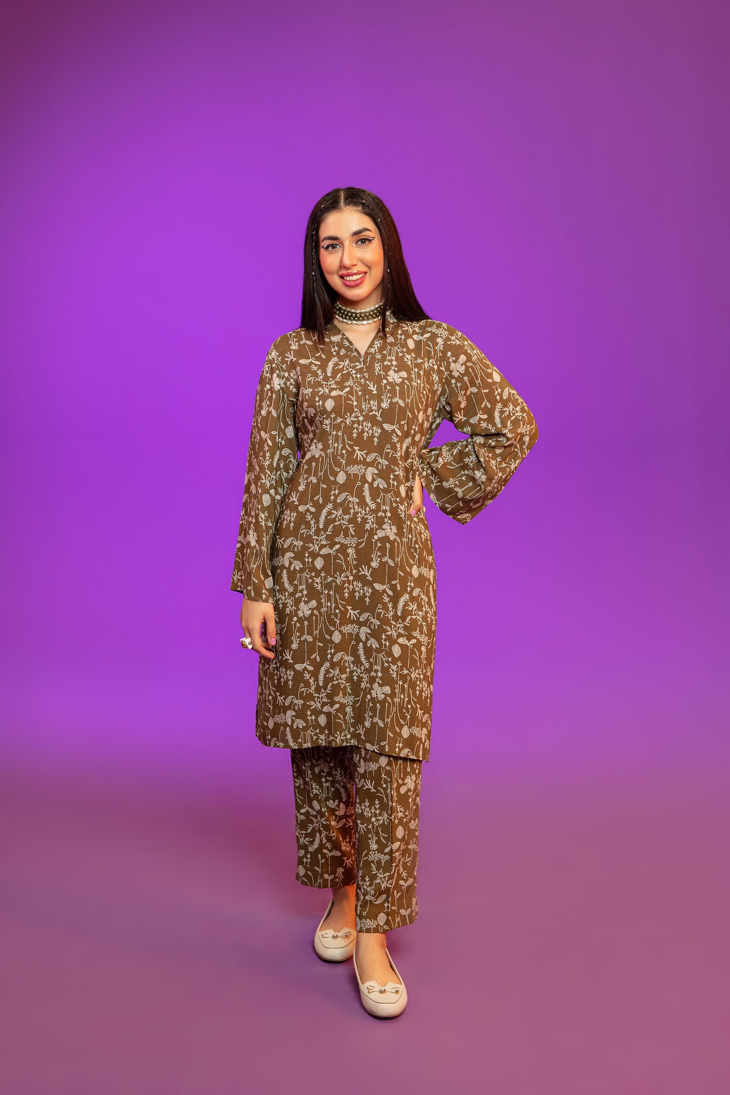 Nishat Linen - 2 Piece - Printed Suit - PW23-356