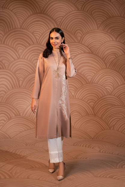 Nishat Linen - Embroidered Shirt - PW23-36