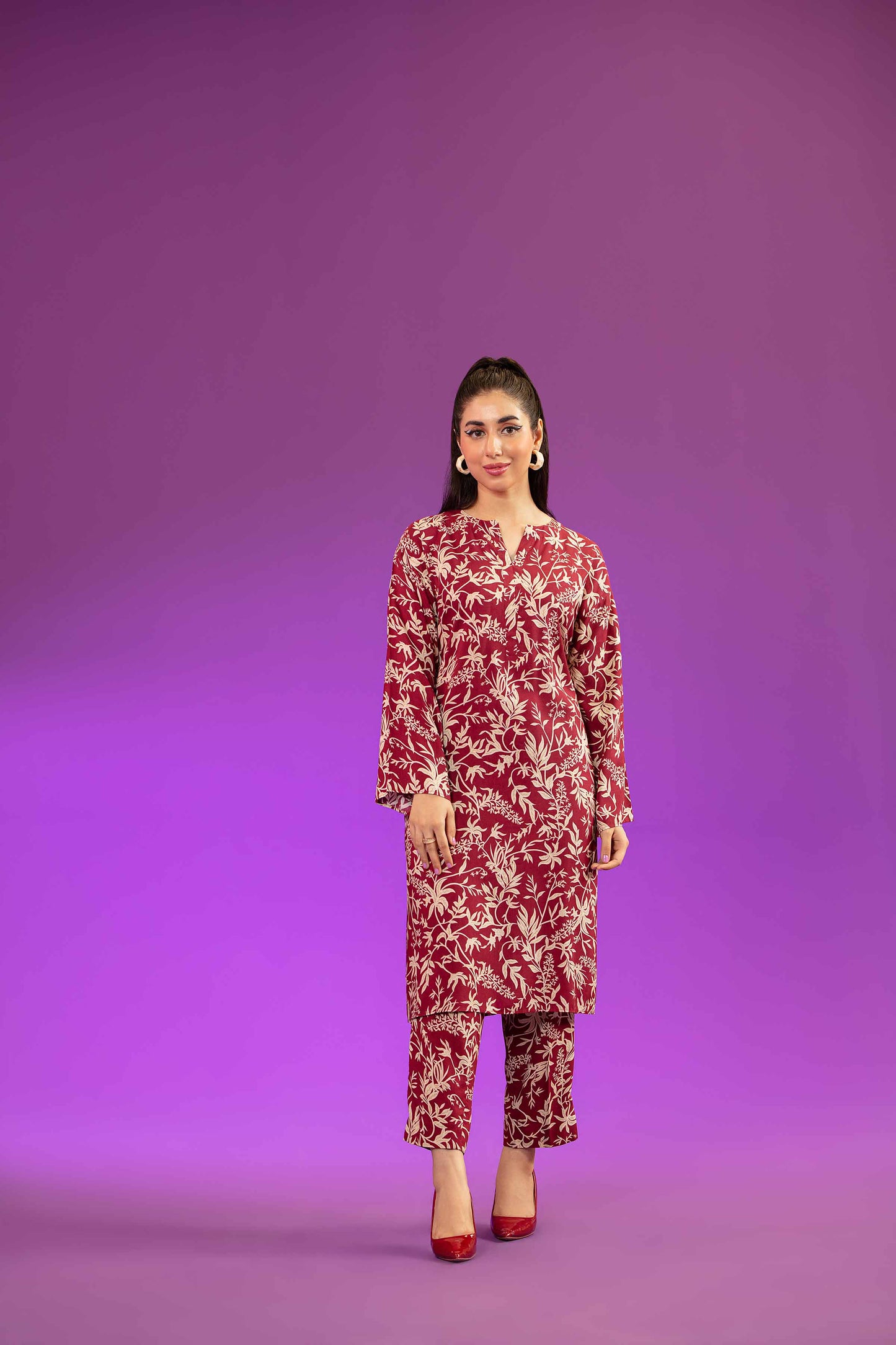 Nishat Linen - 2 Piece - Printed Suit - PW23-360