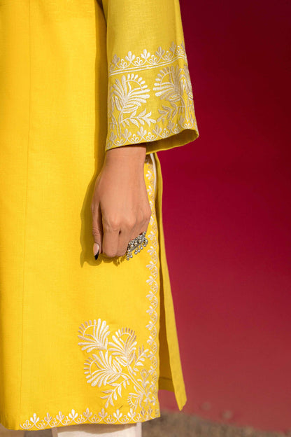 Nishat Linen - Embroidered Kurta - PW23-37