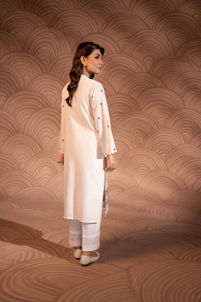Nishat Linen - Embroidered Shirt - PW23-38