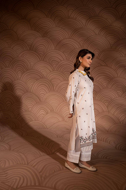 Nishat Linen - Embroidered Shirt - PW23-38