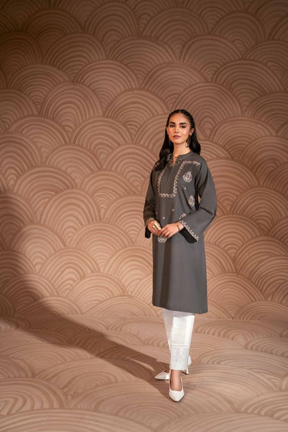 Nishat Linen - Embroidered Shirt - PW23-39