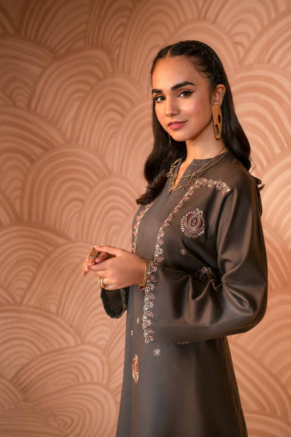 Nishat Linen - Embroidered Shirt - PW23-39