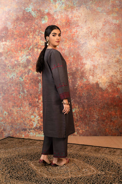Nishat Linen - 2 Piece - Embroidered Suit - PW23-42