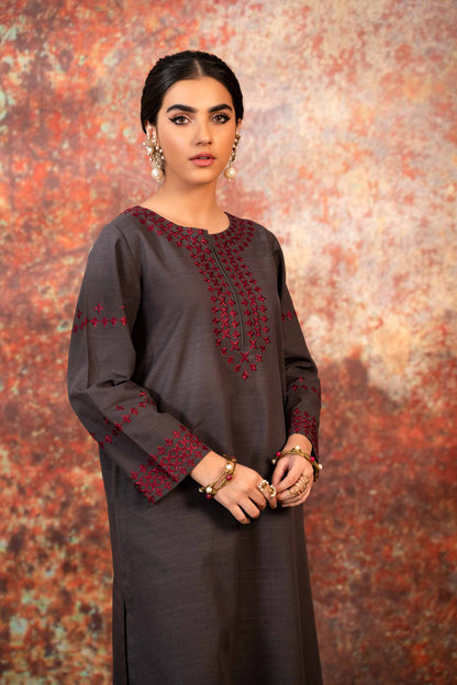 Nishat Linen - 2 Piece - Embroidered Suit - PW23-42
