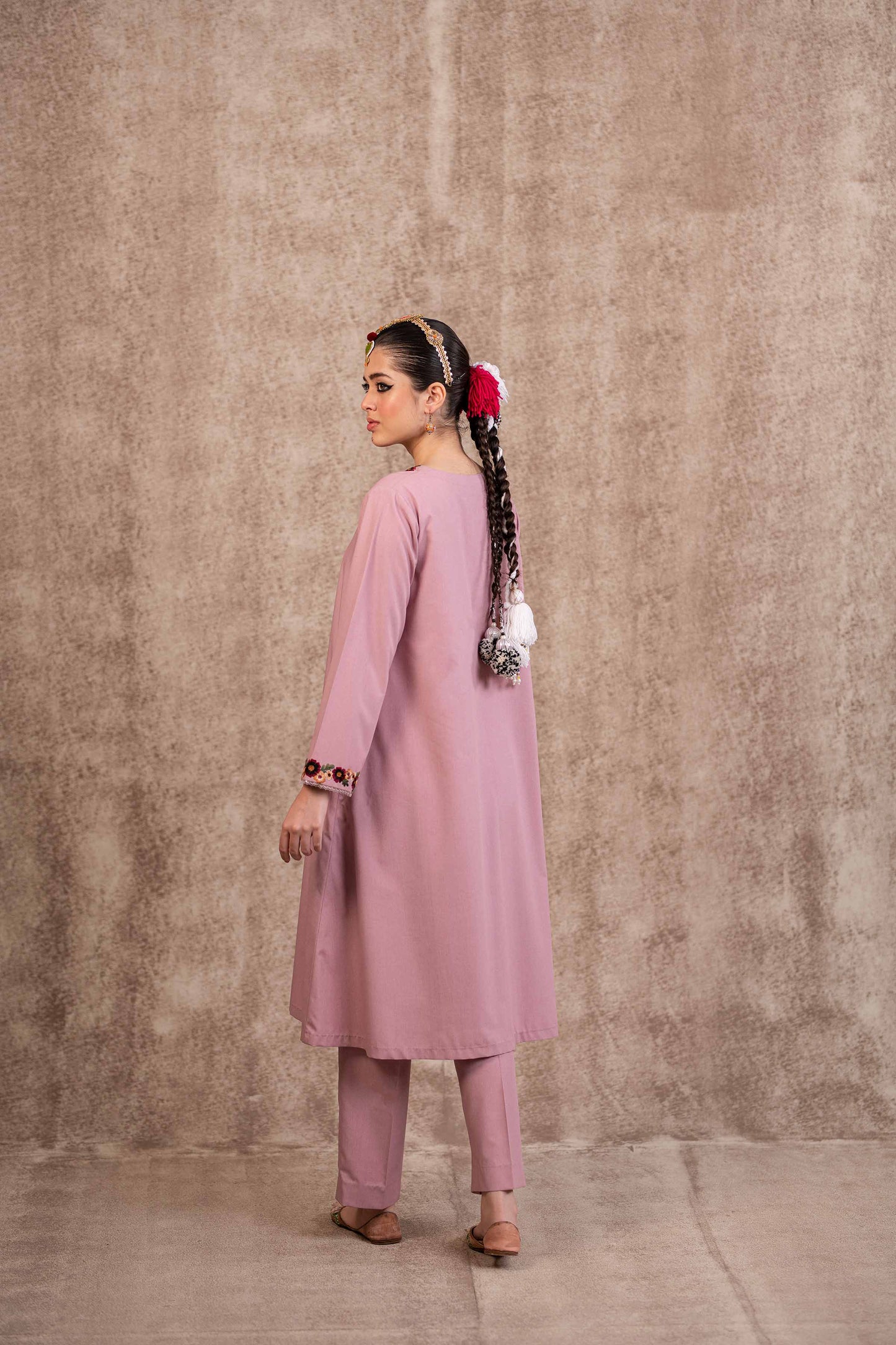 Nishat Linen - 2 Piece - Embroidered Suit - PW23-44