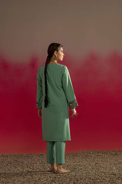Nishat Linen - 2 Piece - Embroidered Suit - PW23-45
