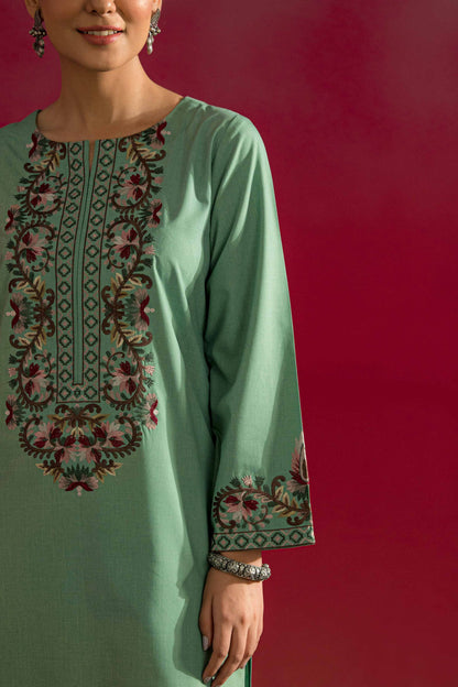 Nishat Linen - 2 Piece - Embroidered Suit - PW23-45