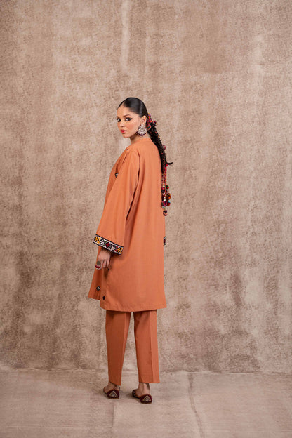 Nishat Linen - 2 Piece - Embroidered Suit - PW23-48