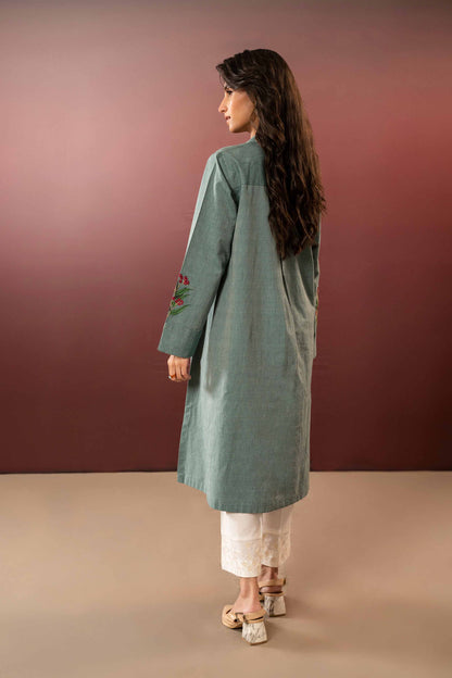 Nishat Linen - Embroidered Shirt - PW23-50