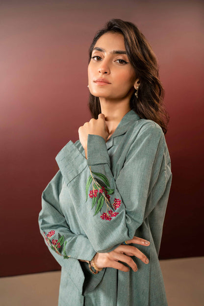 Nishat Linen - Embroidered Shirt - PW23-50