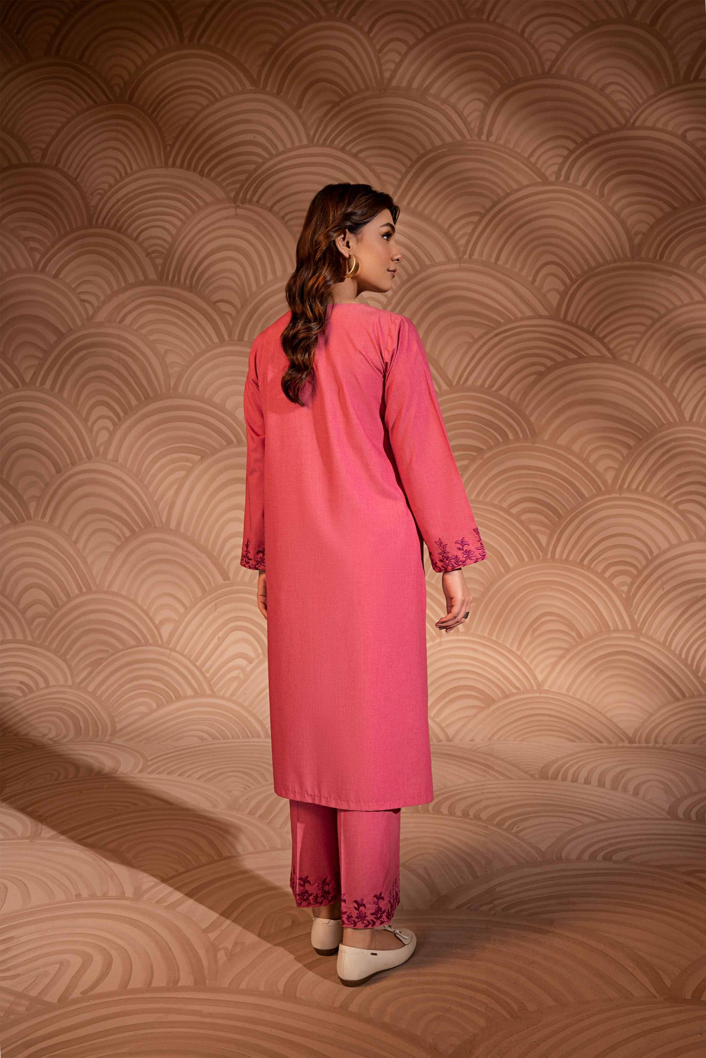 Nishat Linen - 2 Piece - Embroidered Suit - PW23-51
