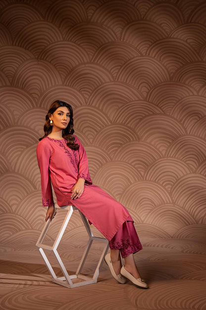 Nishat Linen - 2 Piece - Embroidered Suit - PW23-51