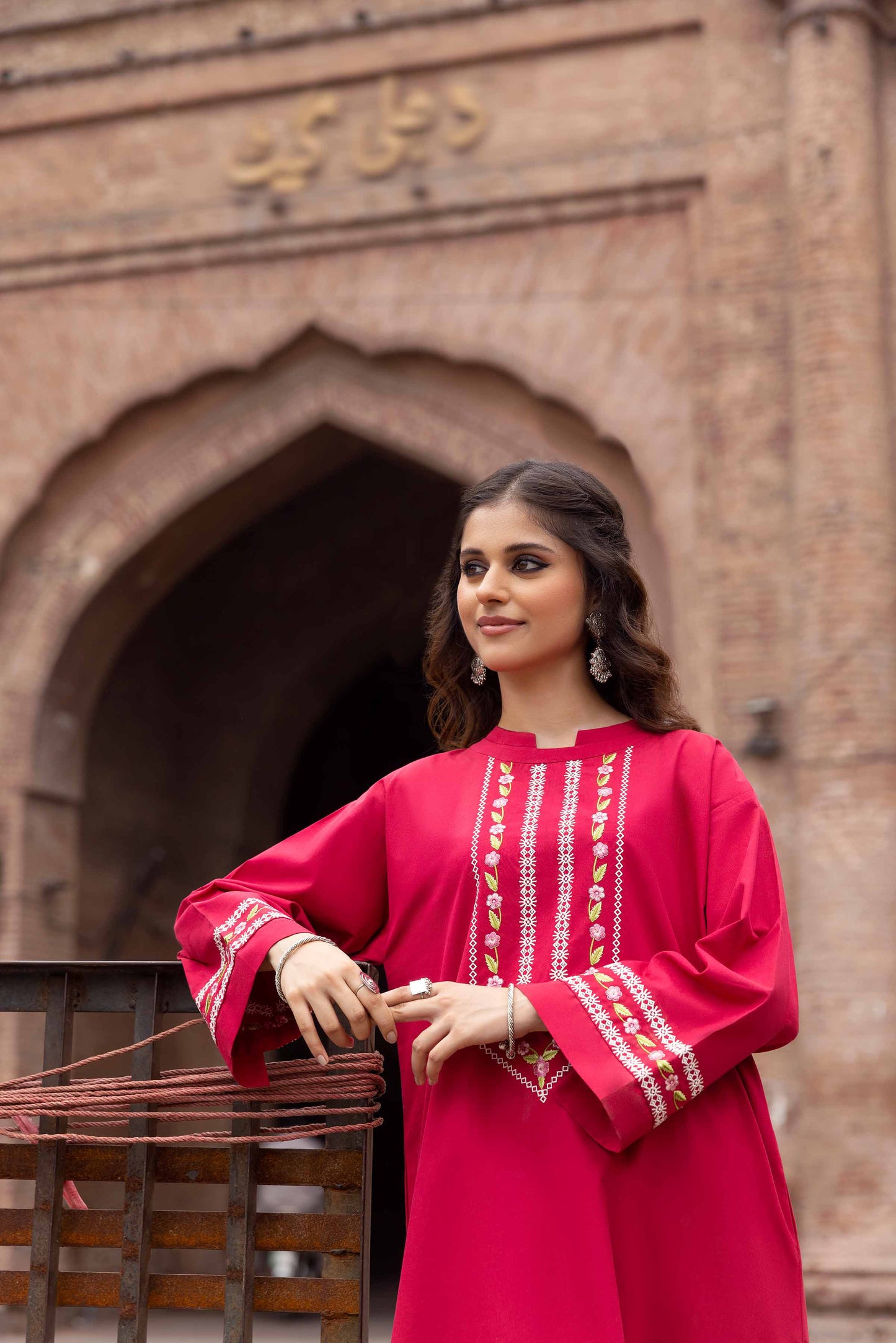 Nishat Linen - 2 Piece - Embroidered Suit - PW23-53