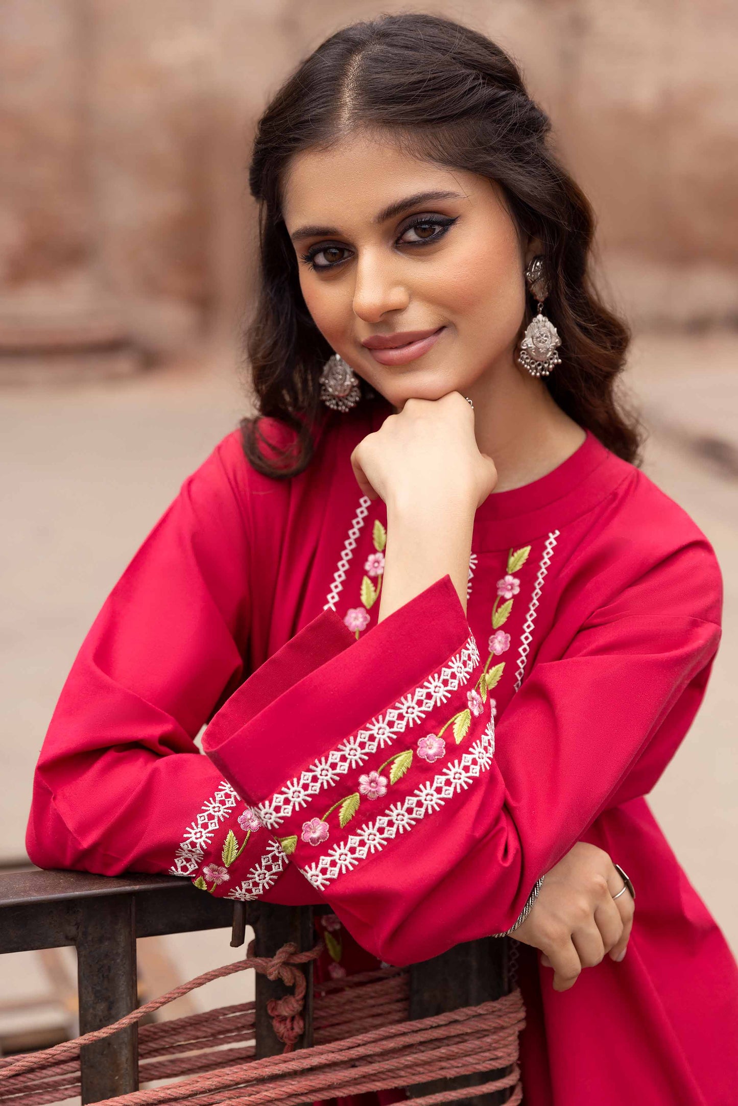Nishat Linen - 2 Piece - Embroidered Suit - PW23-53