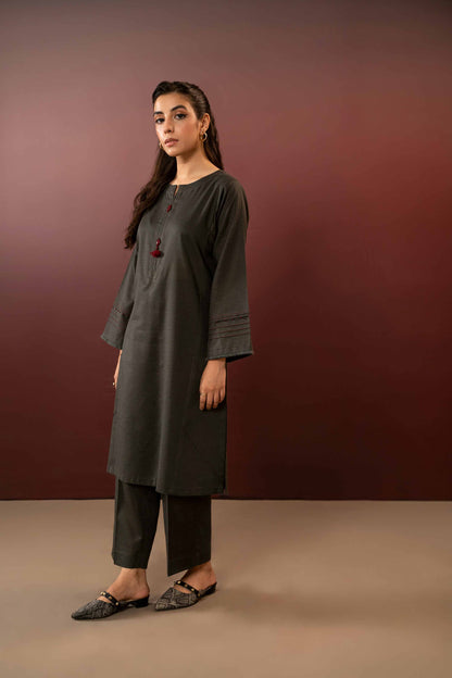 Nishat Linen - 2 Piece - Embroidered Suit - PW23-57