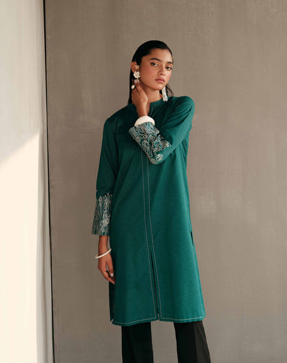 Nishat Linen - Embroidered Shirt - PW23-58